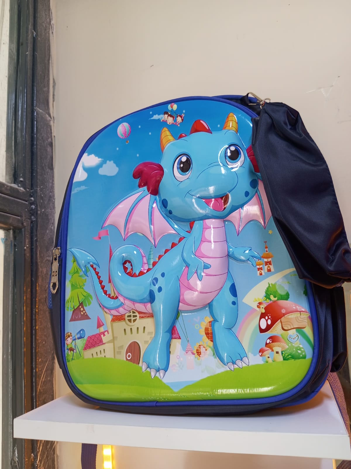 CrabKids Blue Dragon School Backpack